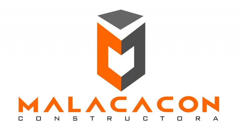 Logotipo Malacacon constructora 2