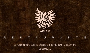 diseño de tarjetas Restaurante el Chivo