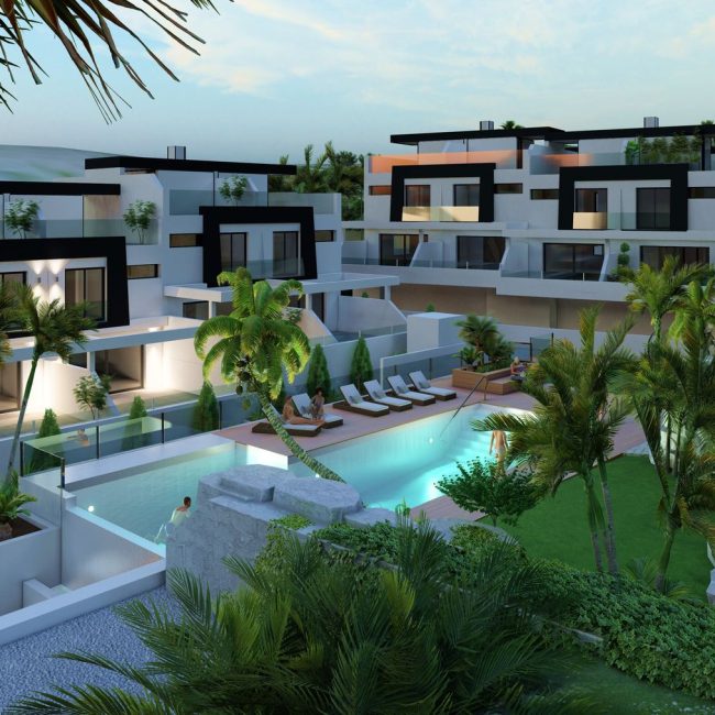 diseño piscina Oasis Añoreta Beach